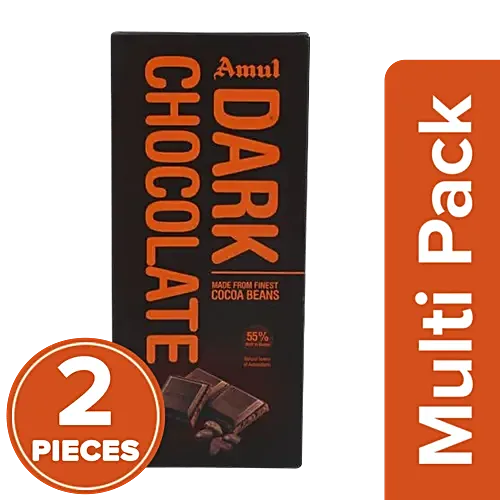 Amul Dark Chocolate - Image 3